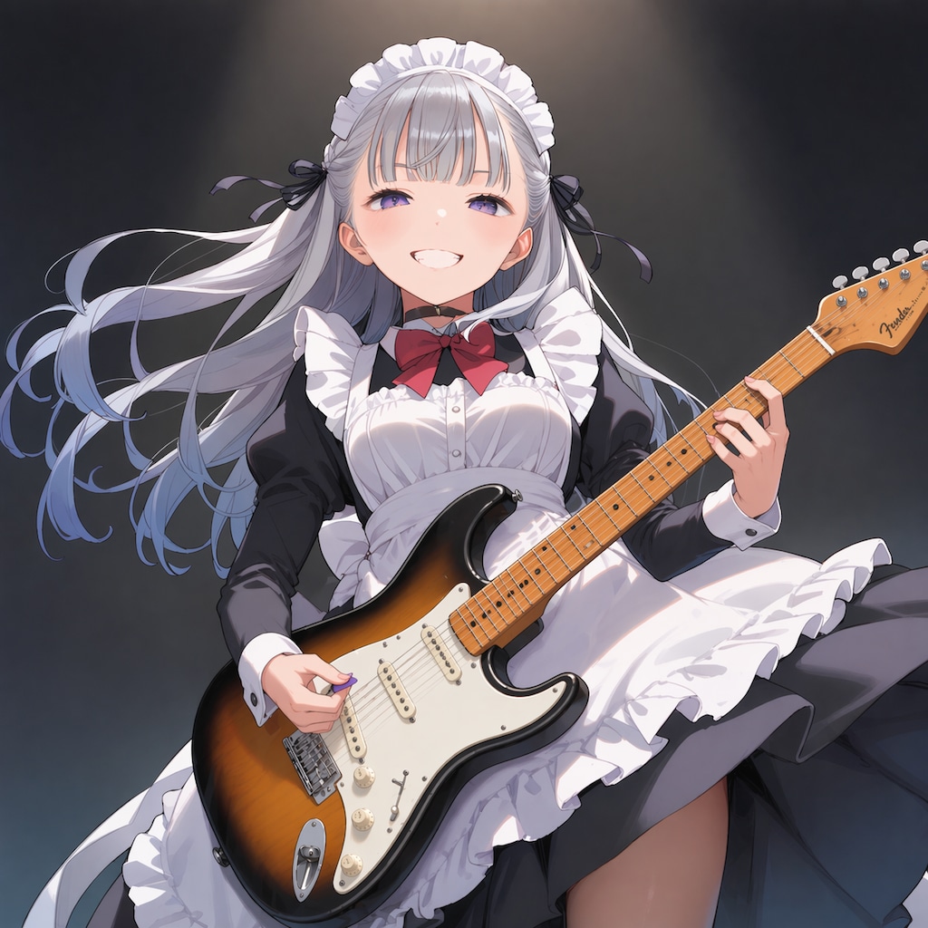 叫ぶメイドさん