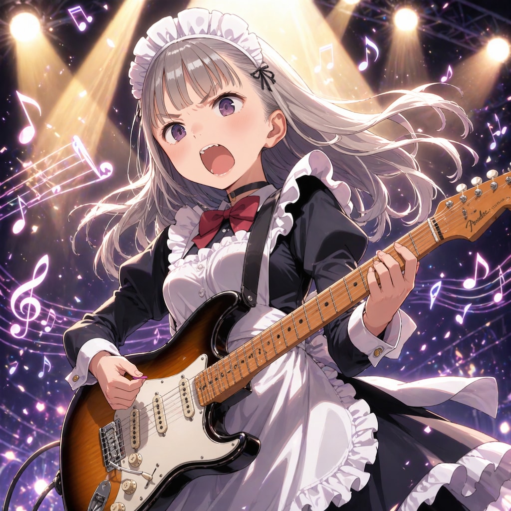 叫ぶメイドさん