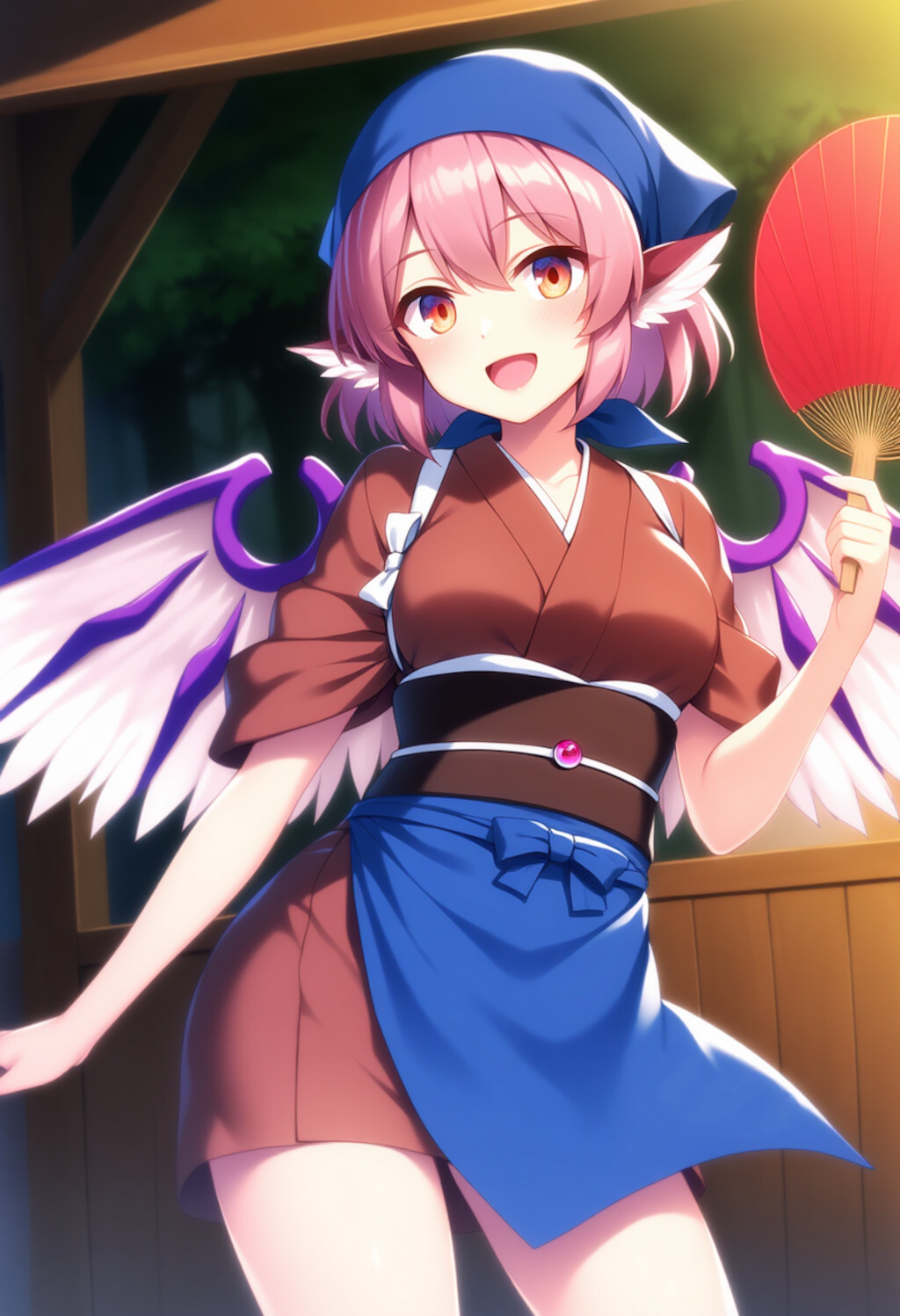 八目鰻の屋台にて