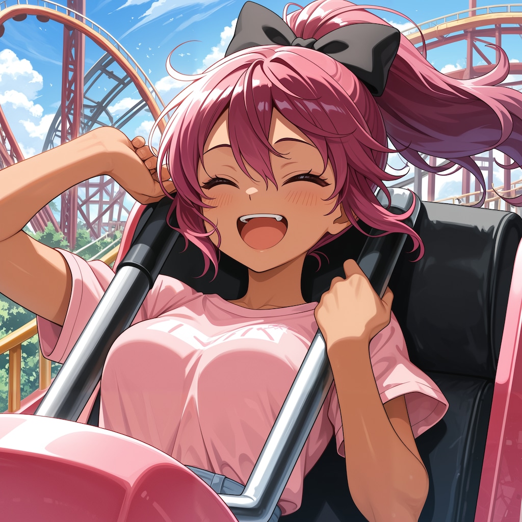 07/09｜ジェットコースターの日の渚沙ちゃん