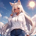 夕焼けときつねさん 6枚目