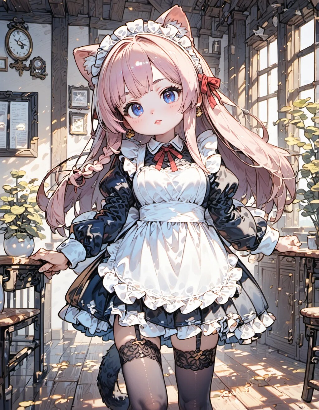 The Cat Maid of the Quiet Café