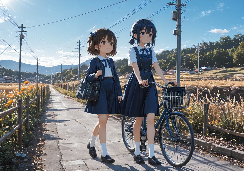 帰り道で、ばったり。
