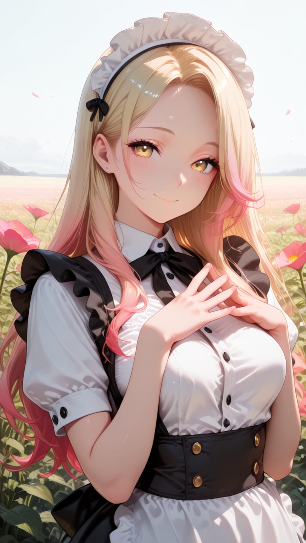 おはようございます、グラデーションメイドさん