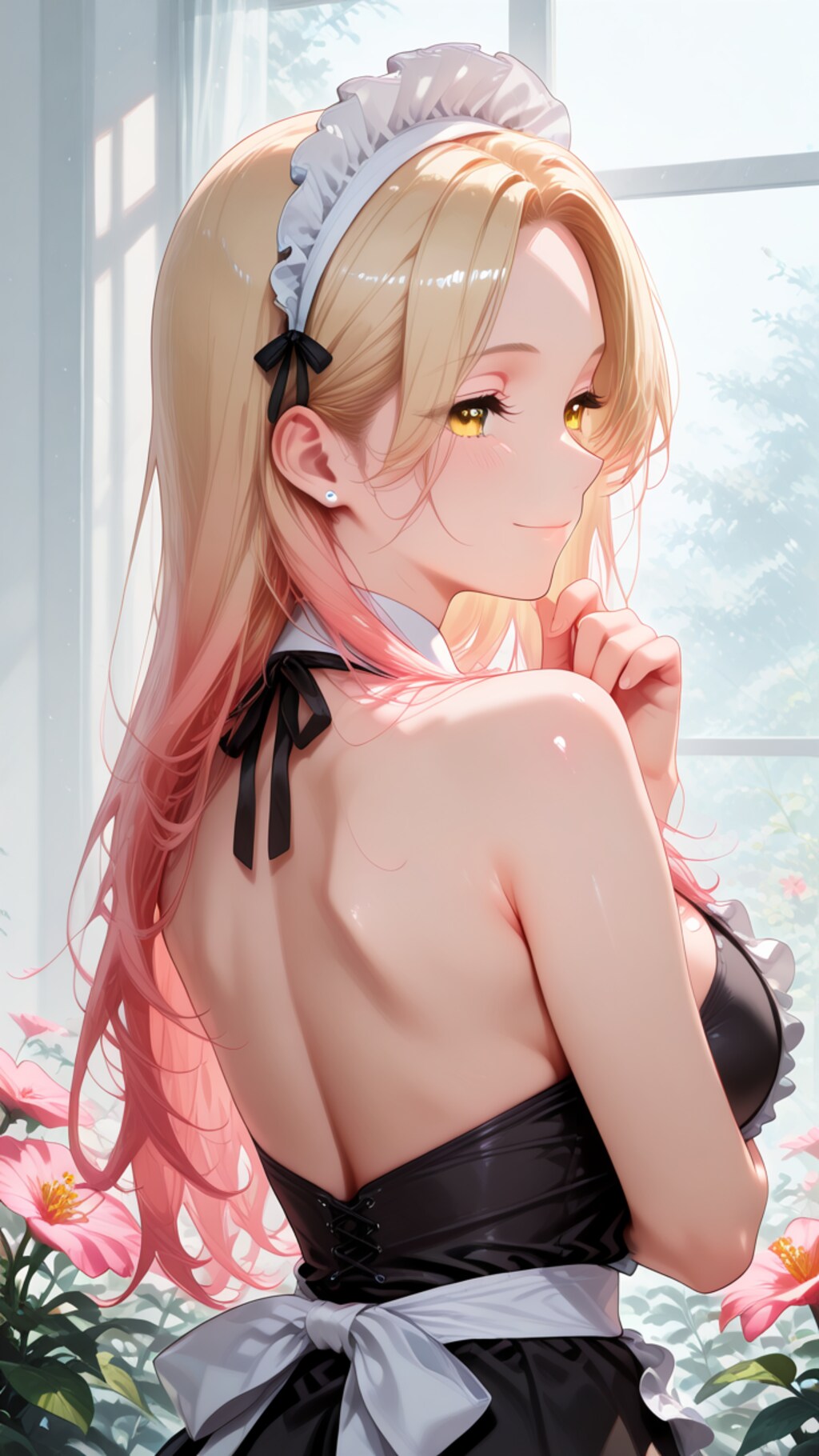 おはようございます、グラデーションメイドさん