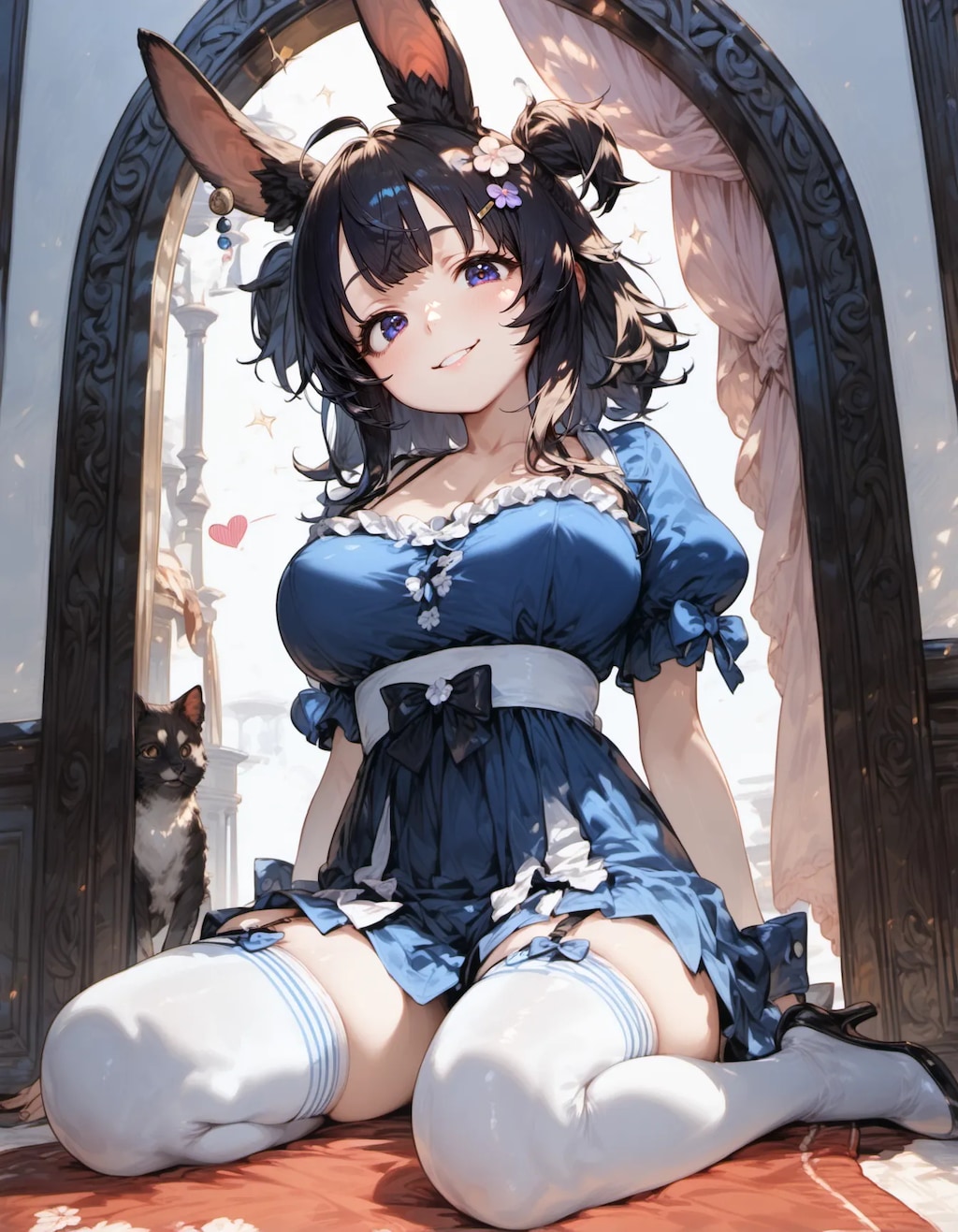 A Smile Framed in Quiet Magic