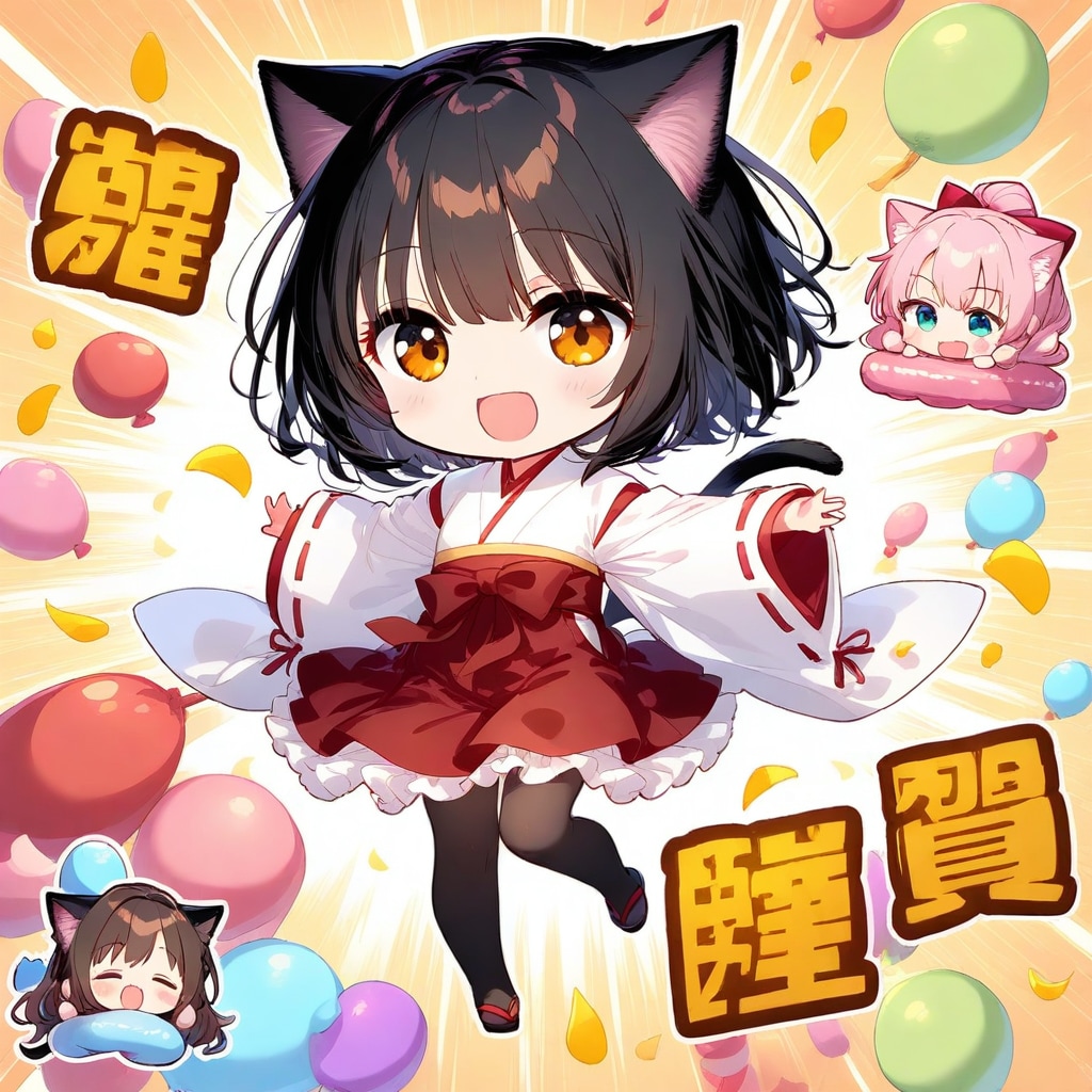 ネコ耳巫女ちゃん