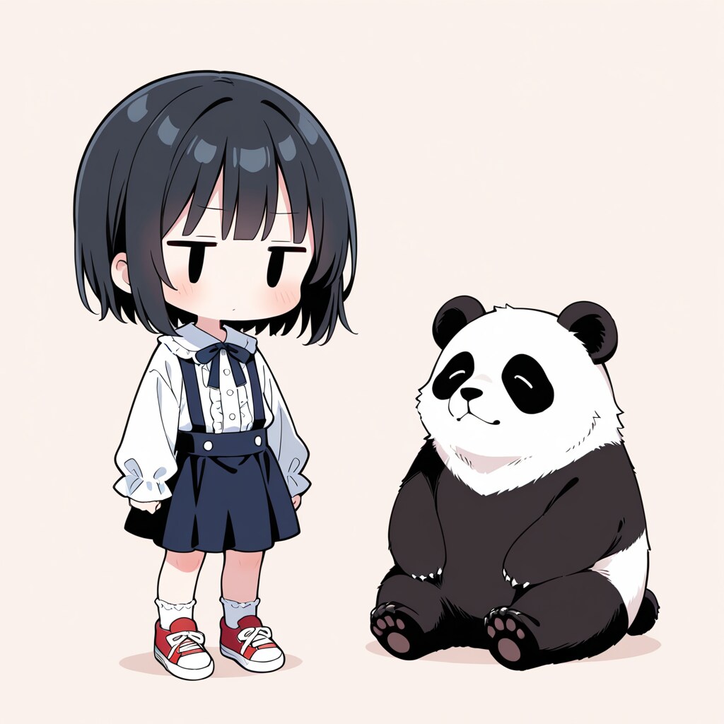 パンダを見つけた！