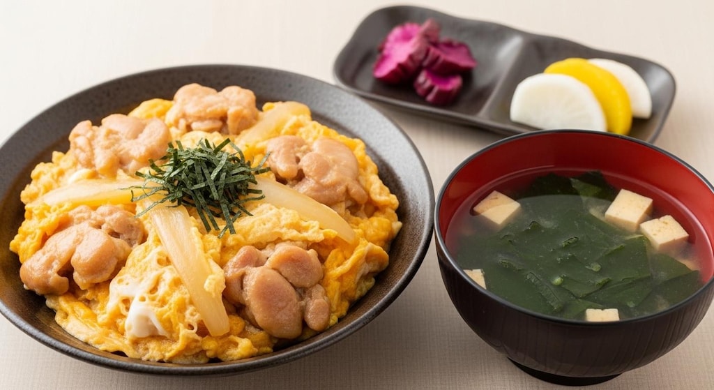 摩訶不思議食堂の親子丼膳