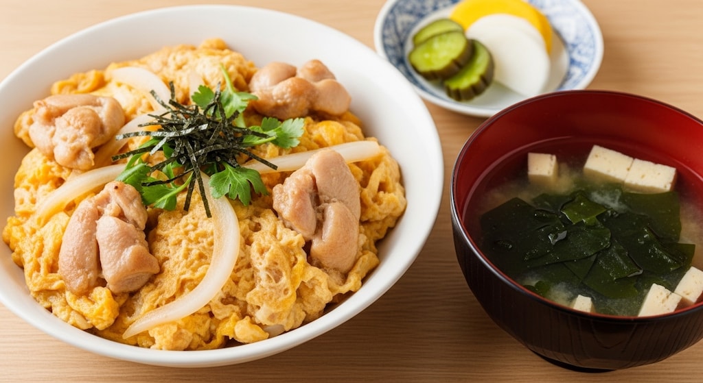 摩訶不思議食堂の親子丼膳