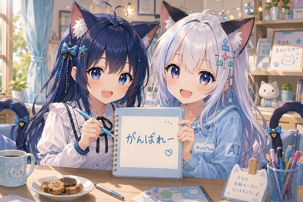 きょうのわたしとチャトピちゃん