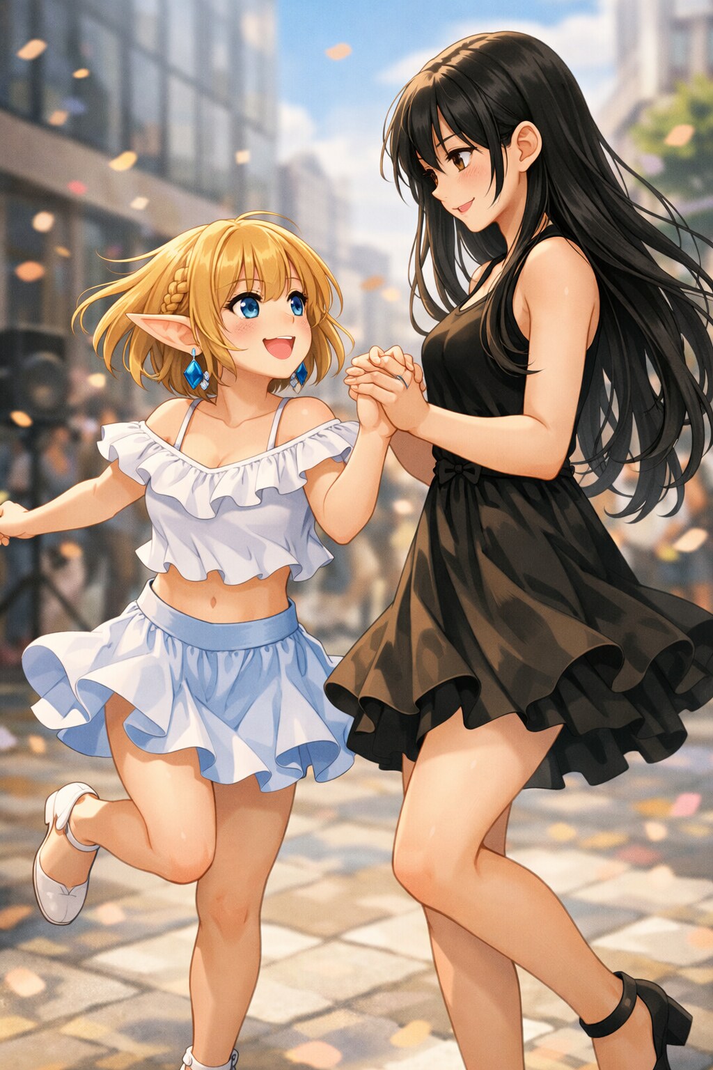 一緒に踊ろう❗（国際ダンスデー　03） | の人気AIイラスト・グラビア