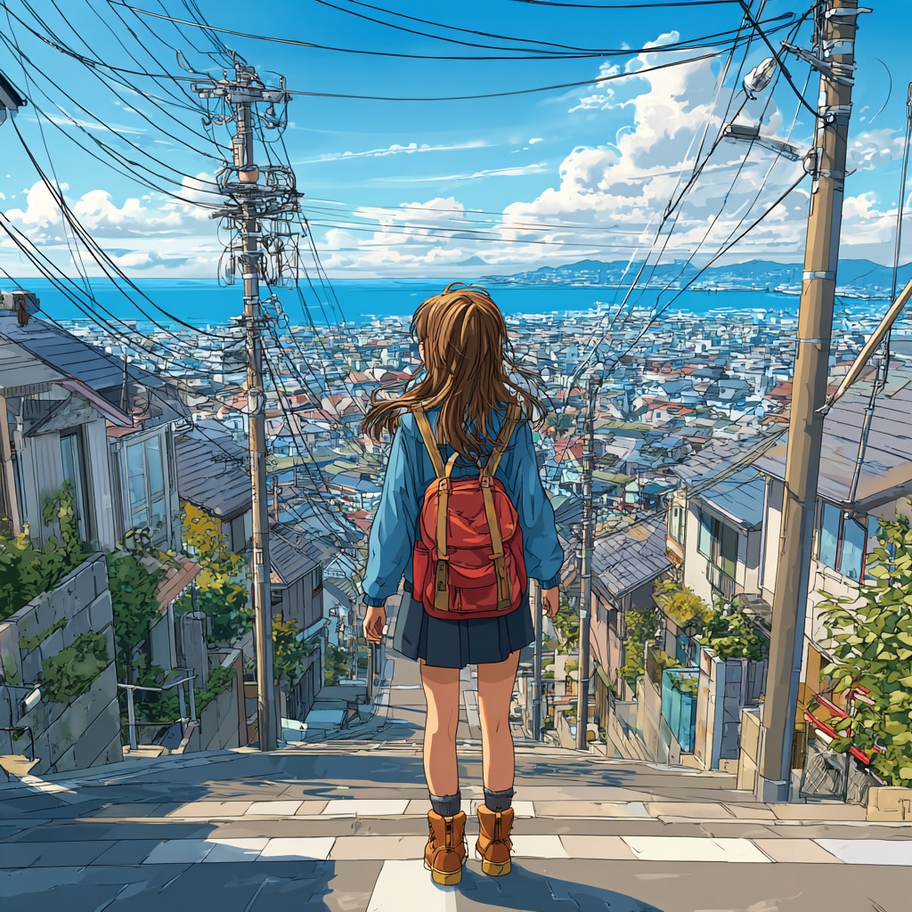 街の女の子 girl in town | の人気AIイラスト・グラビア