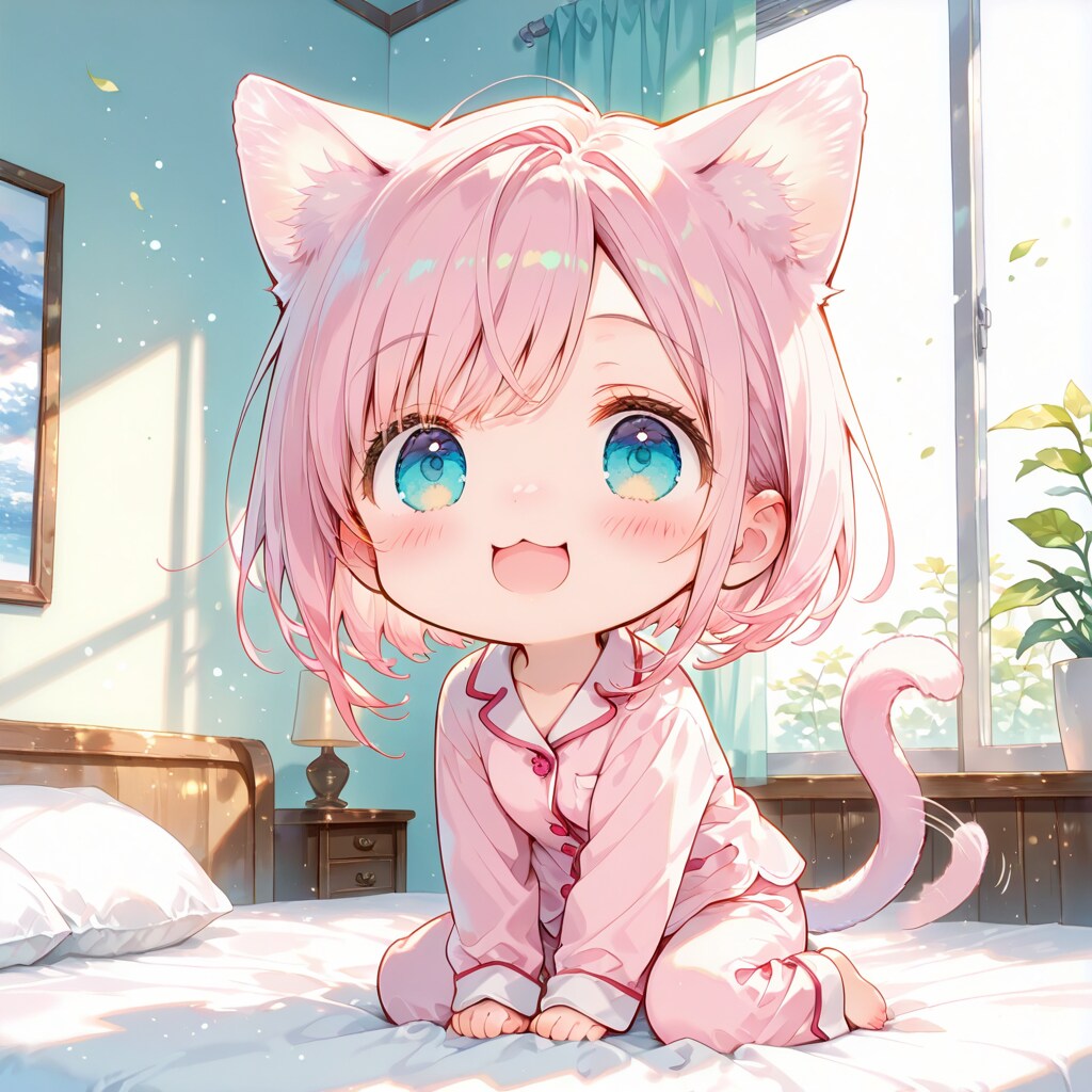 おはようにゃん | の人気AIイラスト・グラビア
