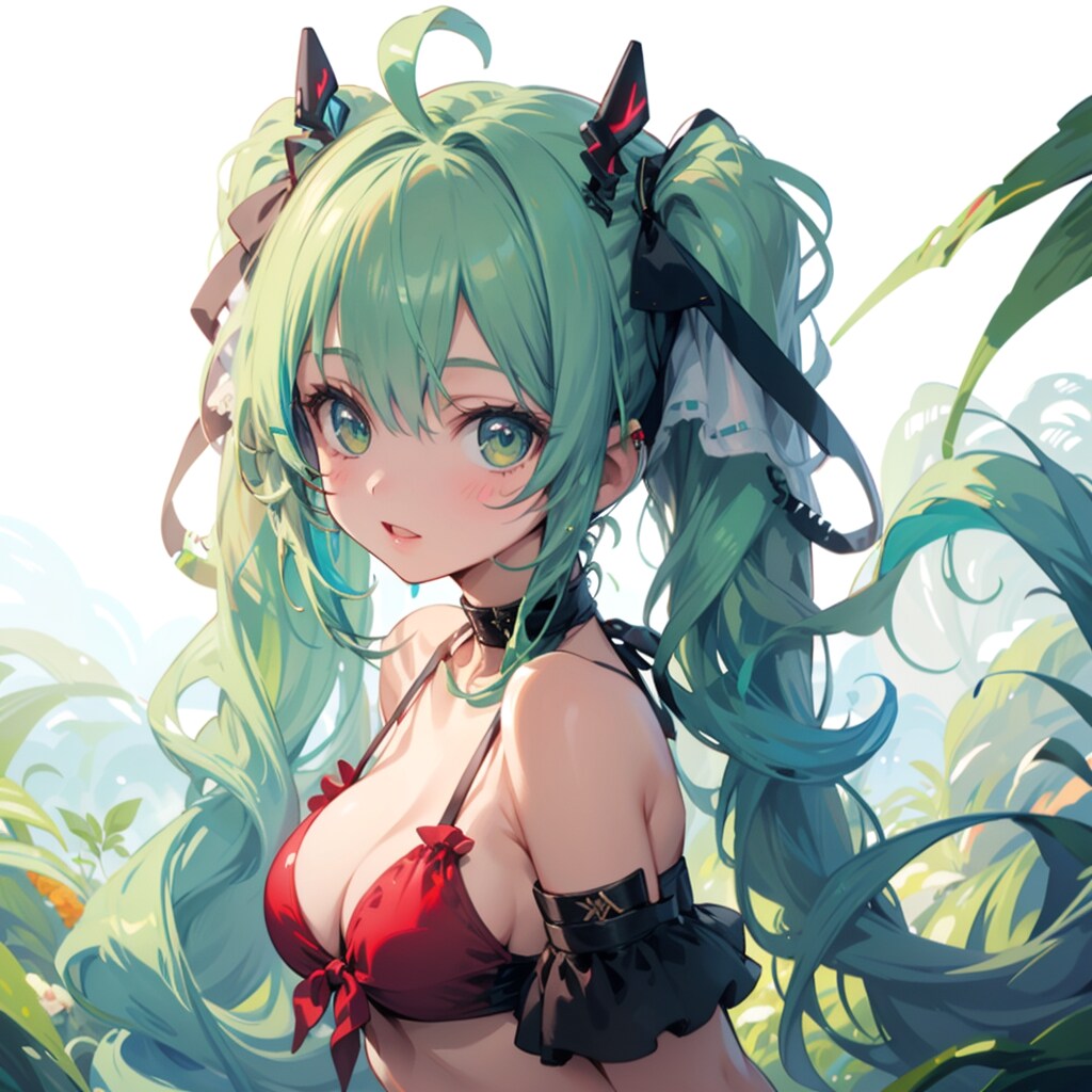 ミク　ビキニ