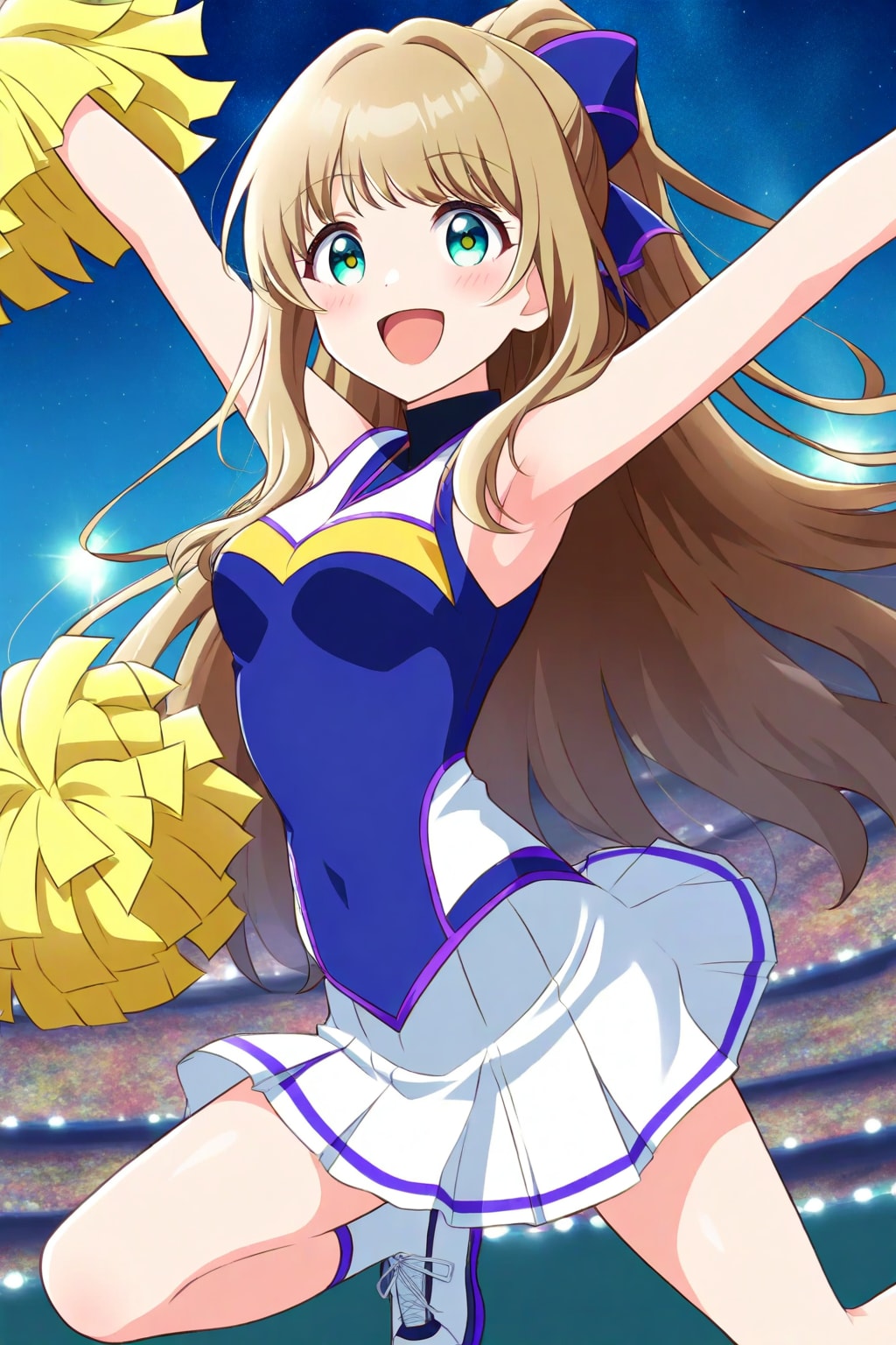 空を駆けるポニテ