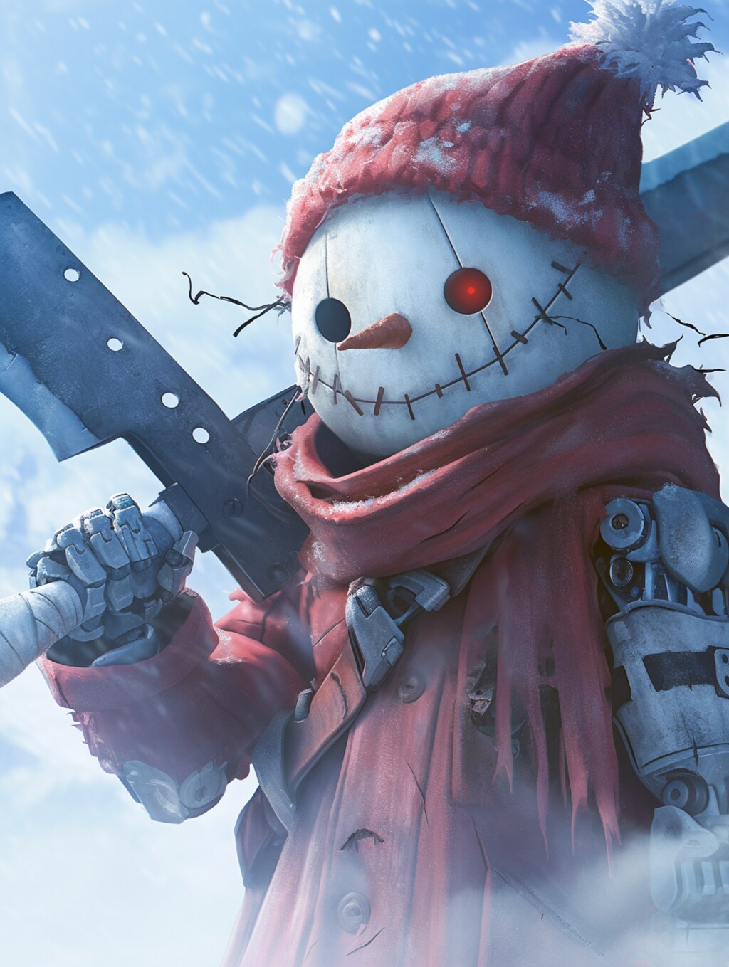 雪ダルマン