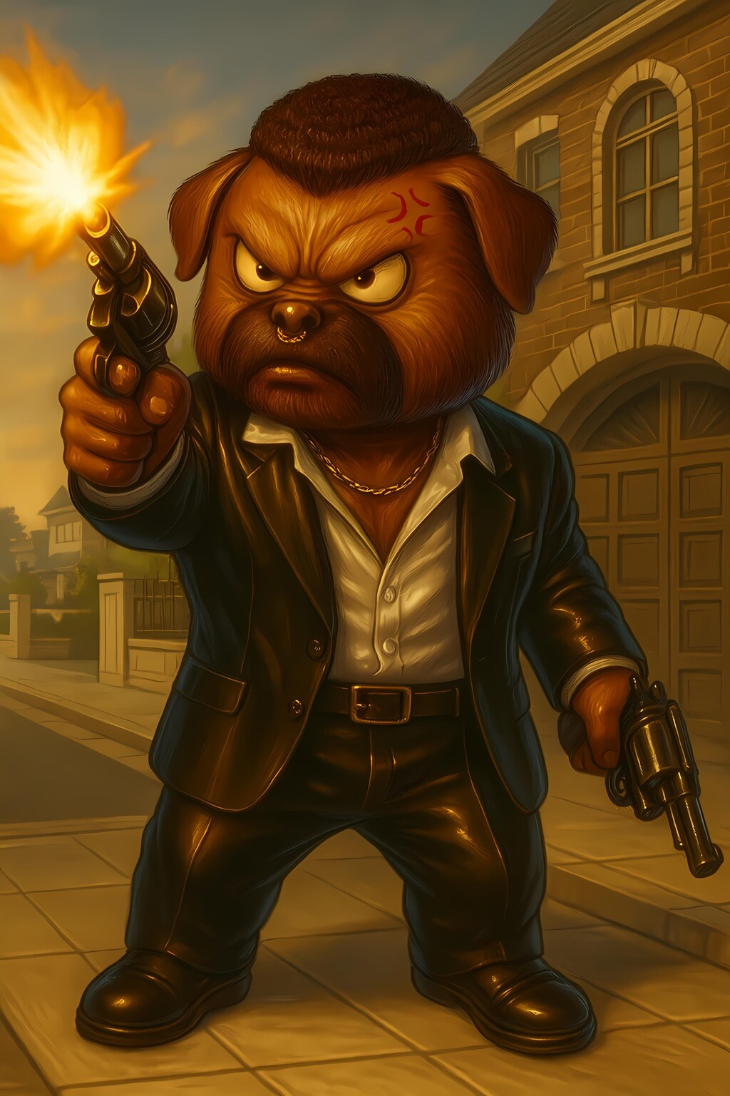 悪い事すると……!!