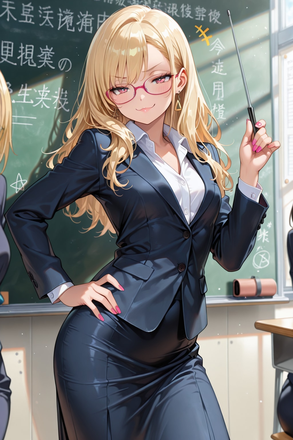 ギャル先生 | の人気AIイラスト・グラビア