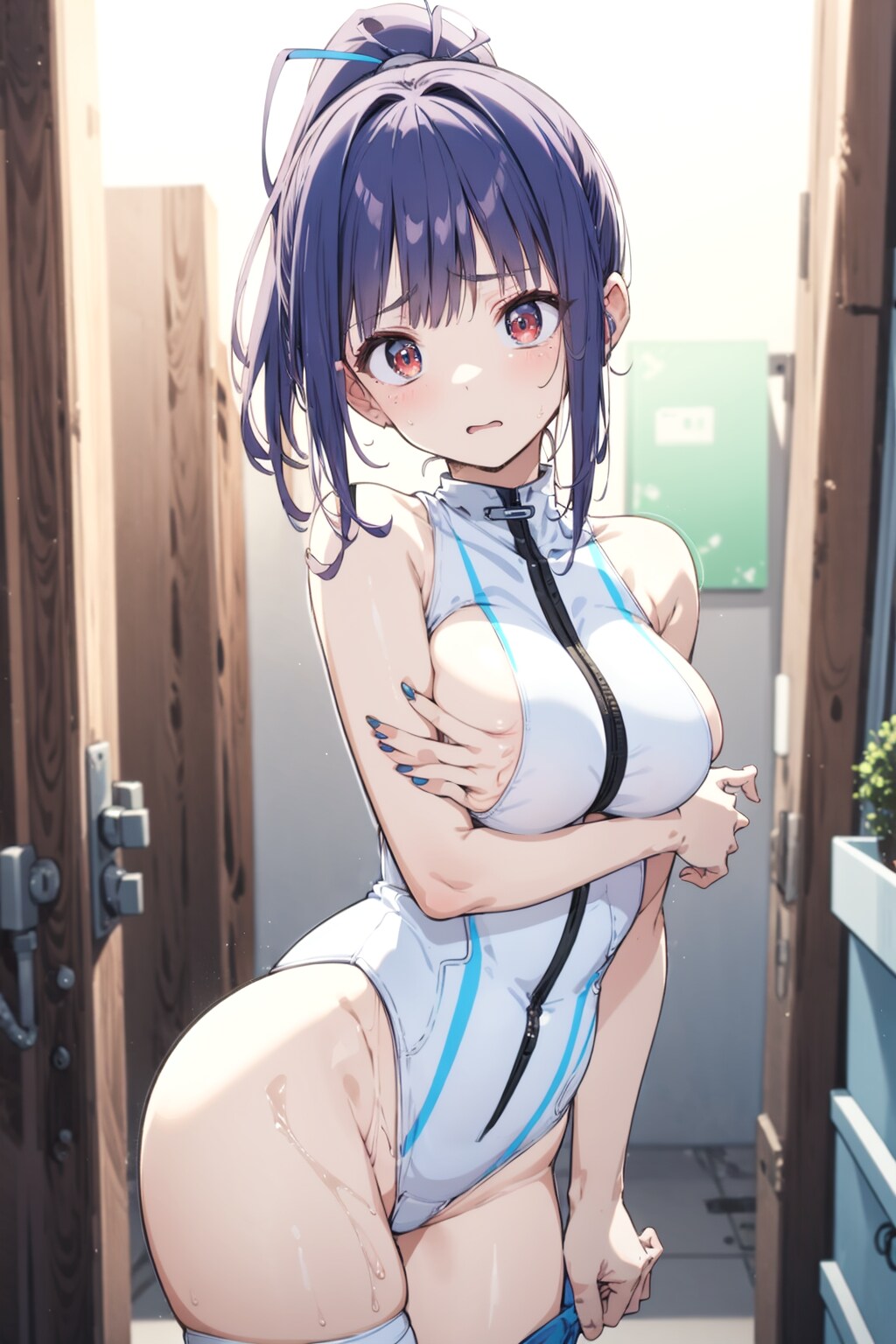 謎の手