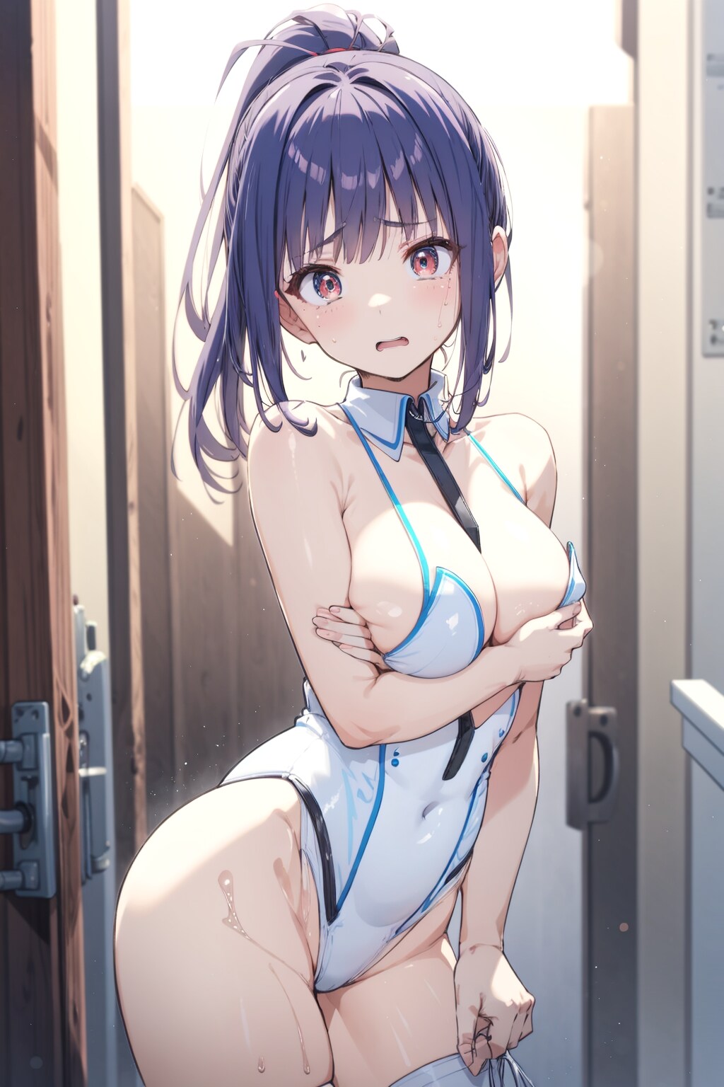 謎の手