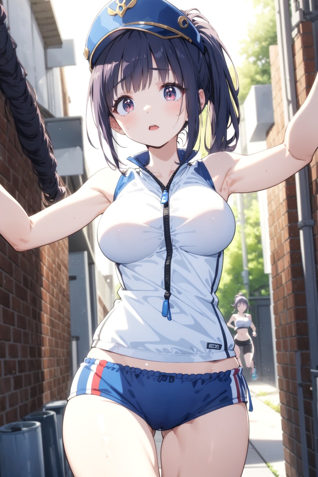 謎の手
