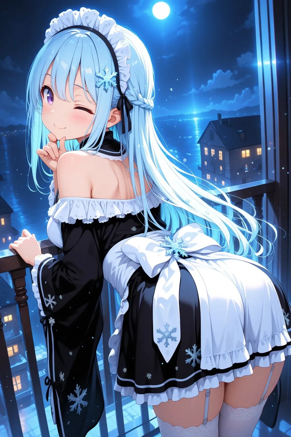 月が綺麗です御主人様✨