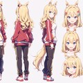 キャラ設定：ハートゴールド 3枚目