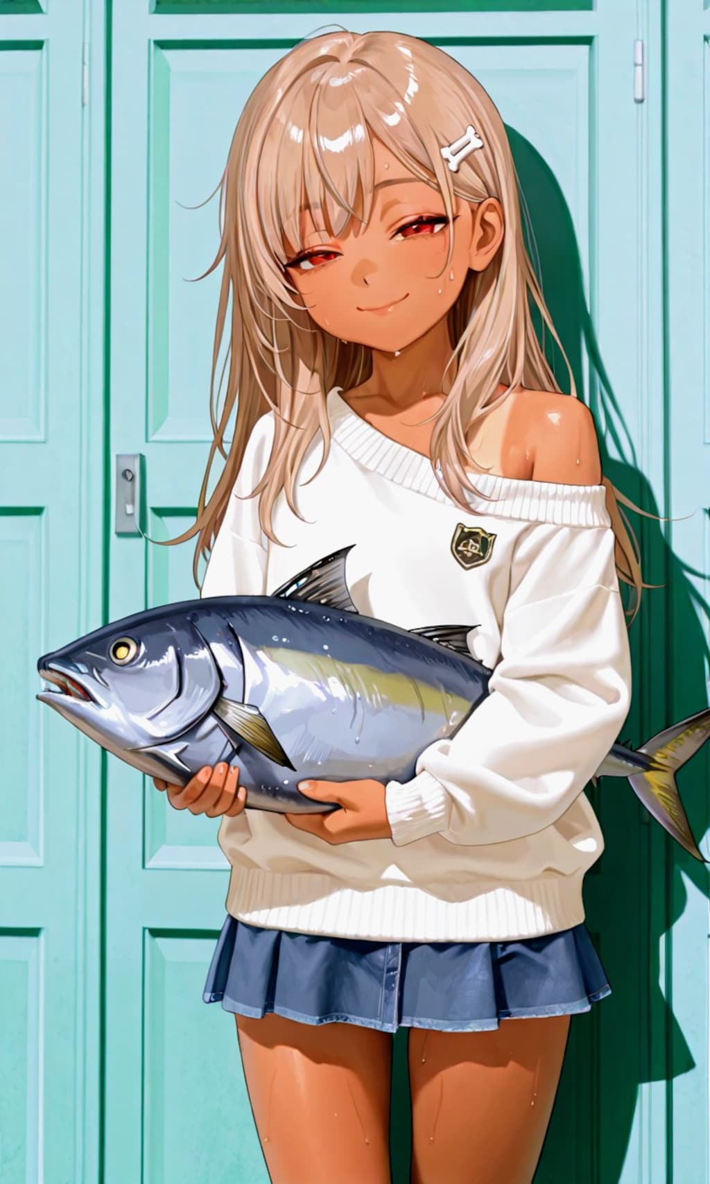 やらされてる感ありありな、おにくちゃん🍖