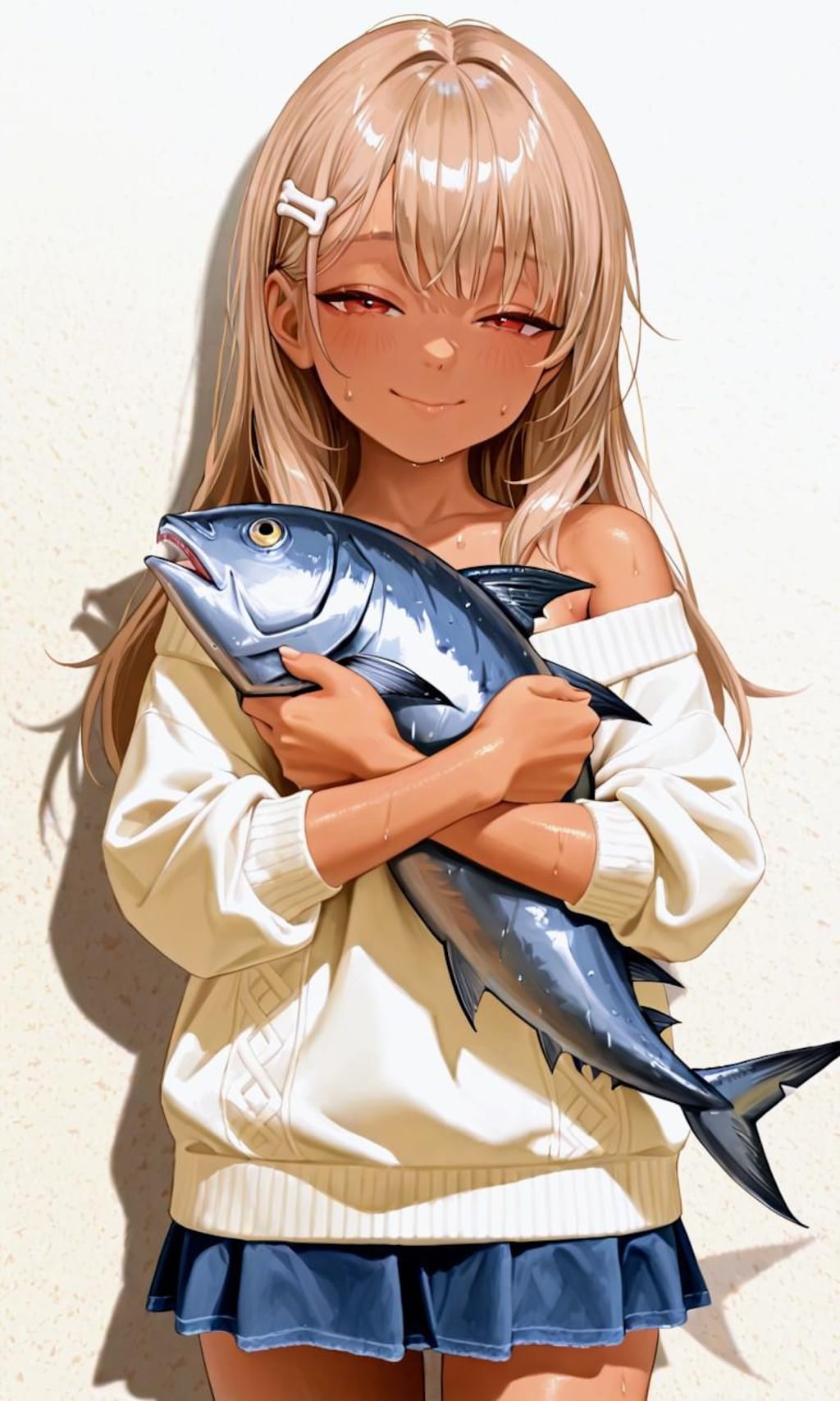 やらされてる感ありありな、おにくちゃん🍖