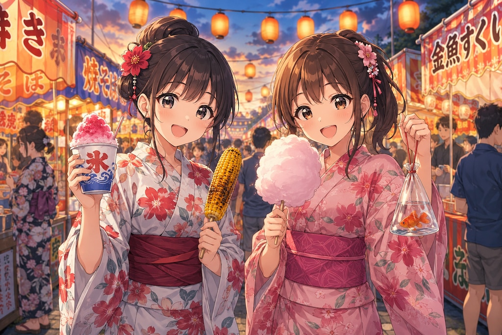 お祭り～