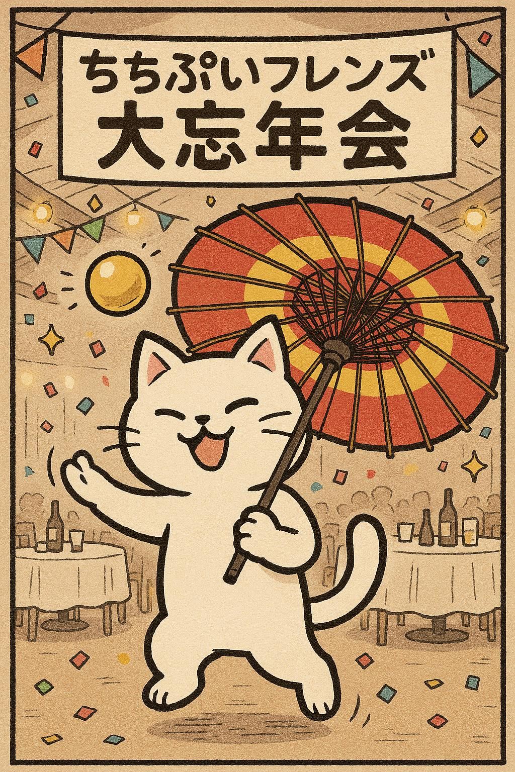 ただのねこ、芸をする | の人気AIイラスト・グラビア