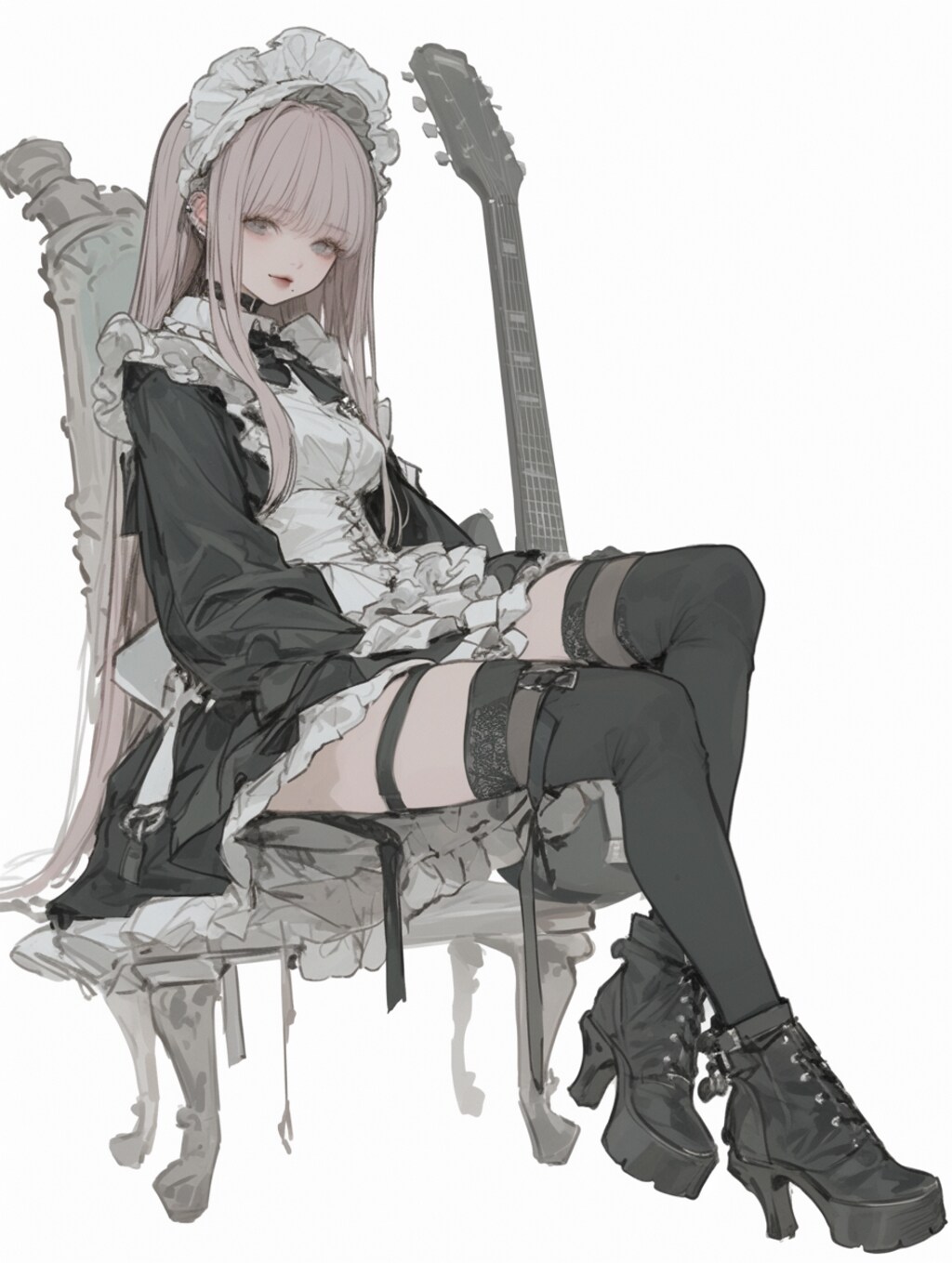 PiNK band maid style