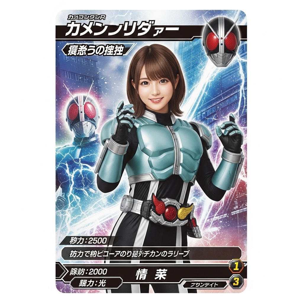 仮免ラ※※ーカード