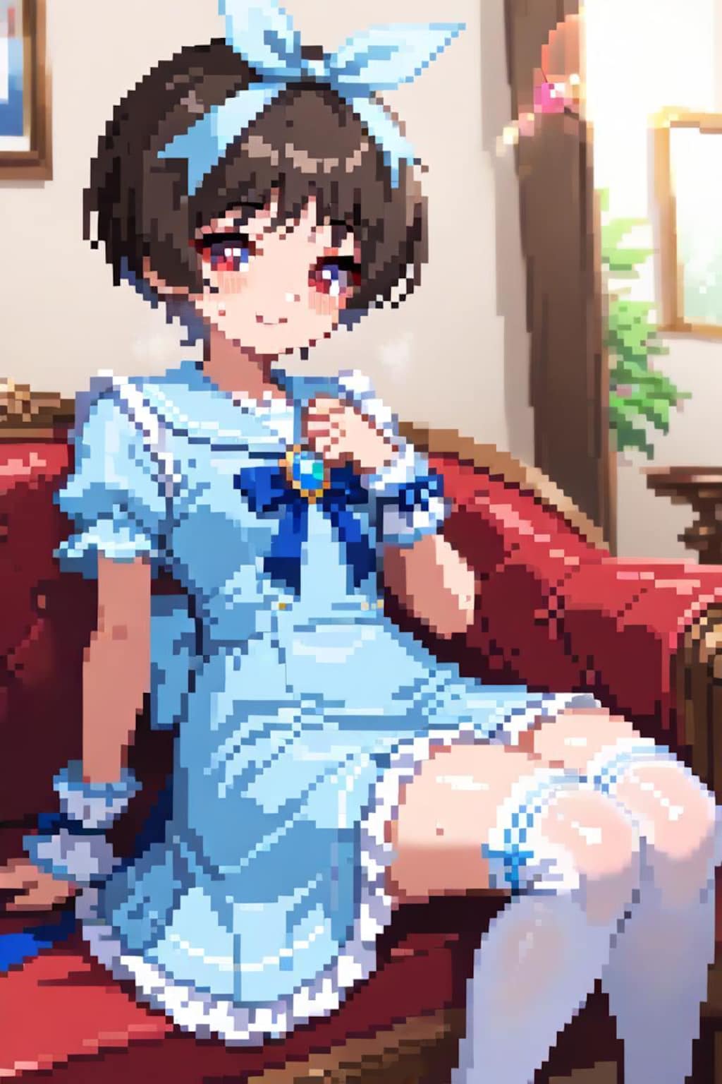 自宅でナチュラルに女装する男子　あゆむ