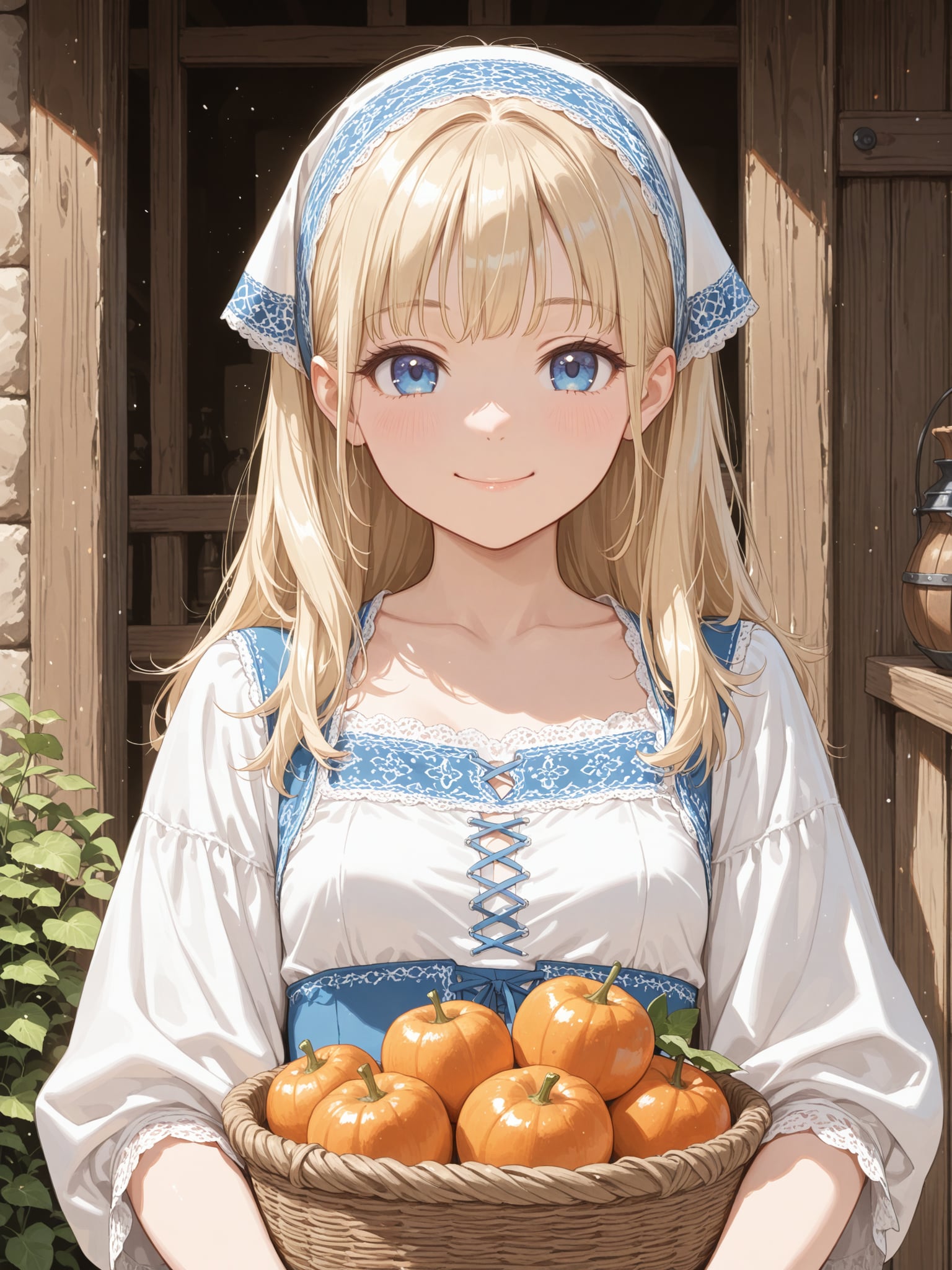 村娘：リルカ | の人気AIイラスト・グラビア