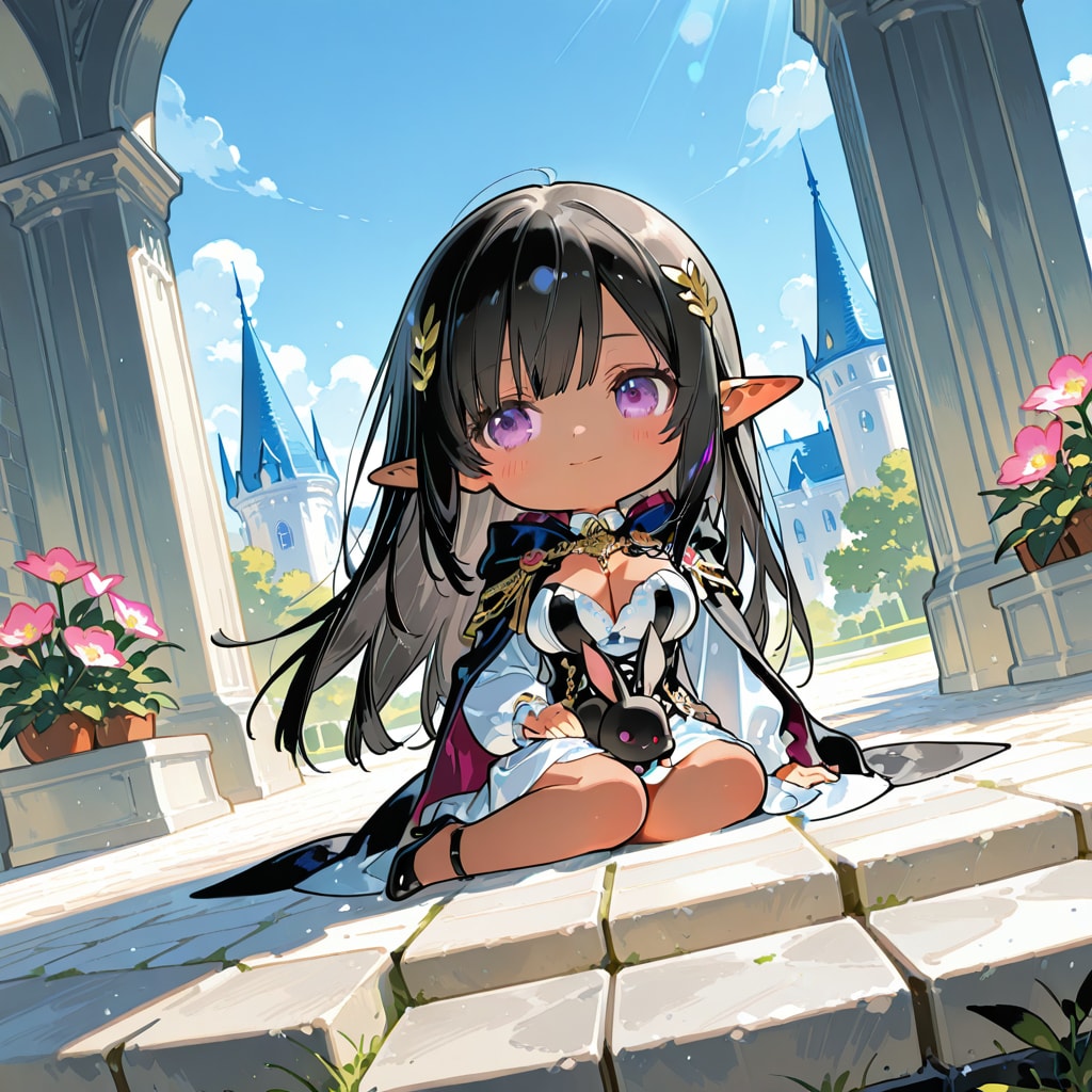 ちっちゃいダークエルフ姫