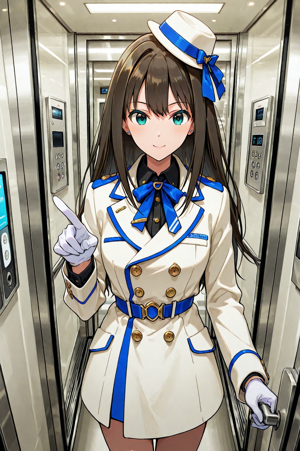 軌道エレベーターガール