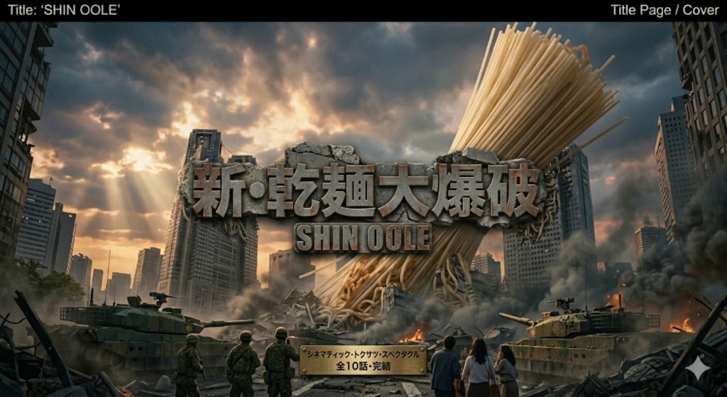 【実写版】新乾麺大爆破