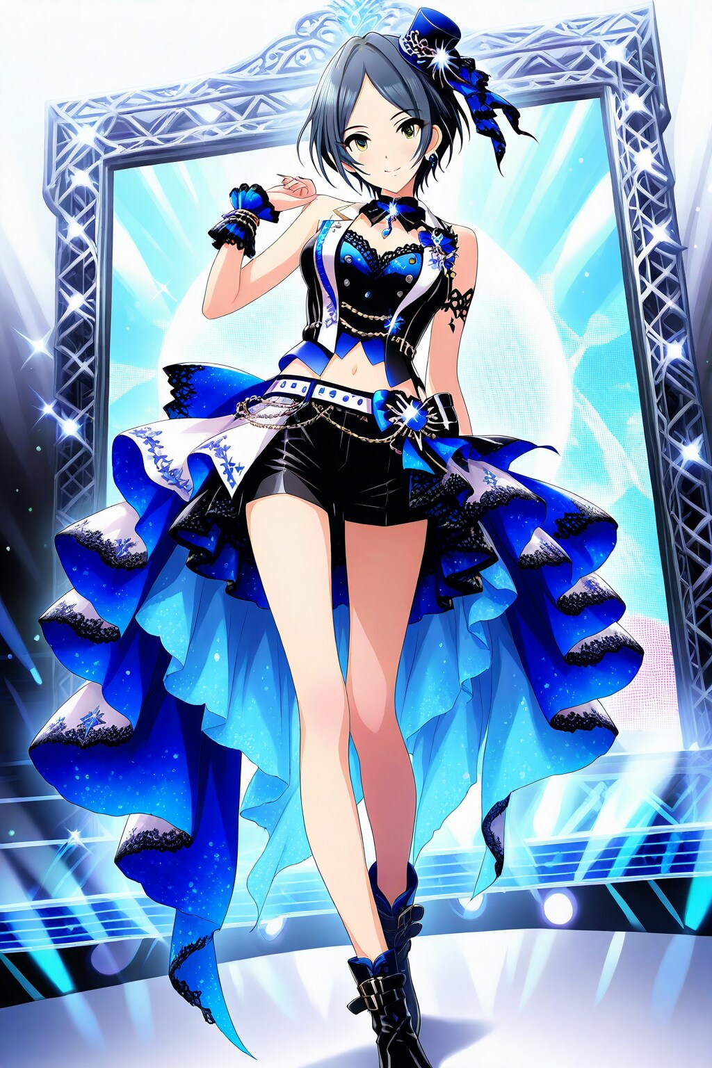 「速水奏ちゃん」のステージ衣装　その３　－色々と工夫してみた－ | の人気AIイラスト・グラビア