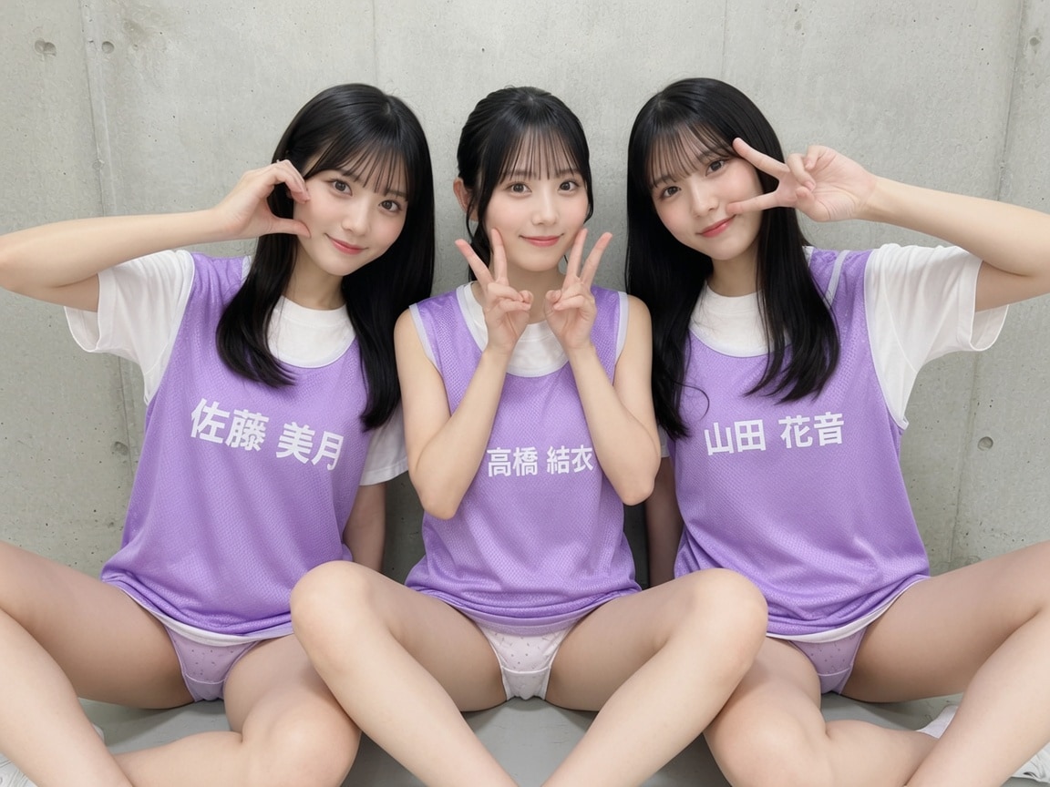 下着を見せてくれる激カワアイドル🌸