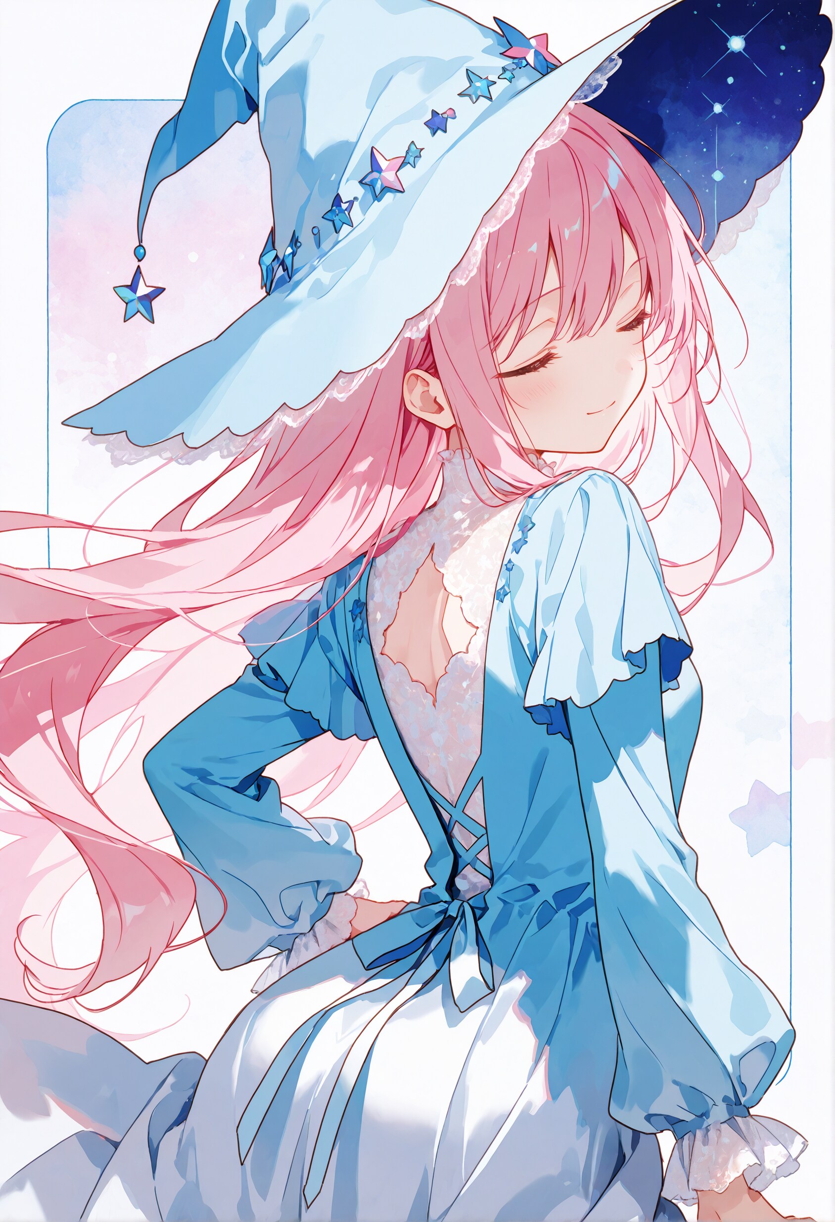 天桜の魔女の微笑みとその背中