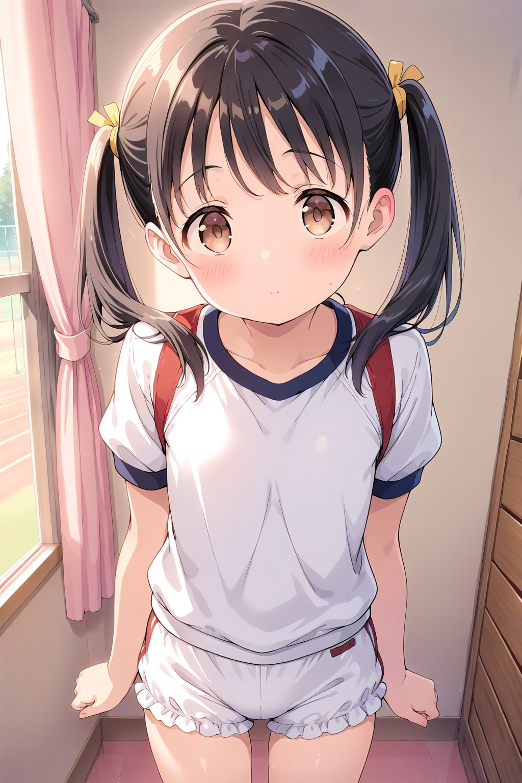体操服美少女