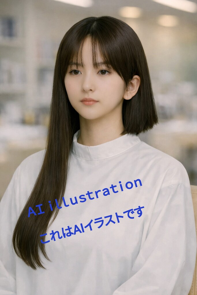 “女の命”だったストレートロングのバージンヘアが、床に散らばる塵へと変わる。   この日までポニーテール美少女だった彼女が抱いたのは――悲しみか、苦痛か、それとも変われる自分への期待か。 | の人気AIイラスト・グラビア