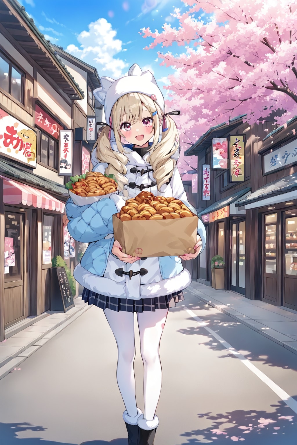 昔ながらの商店街
