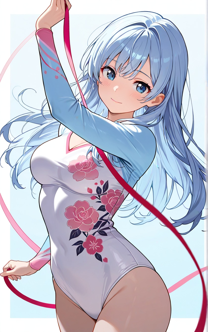 新体操でレッスン