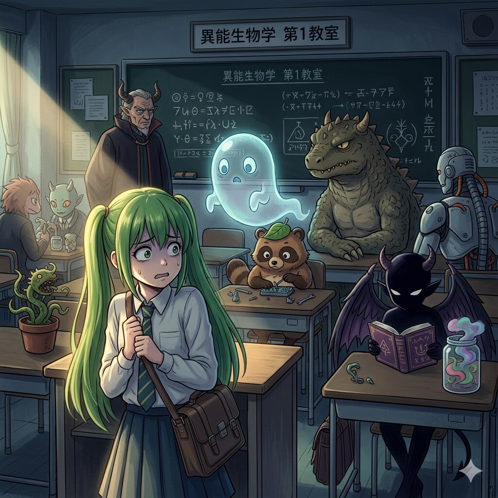 迷い込んだ転校生 | の人気AIイラスト・グラビア