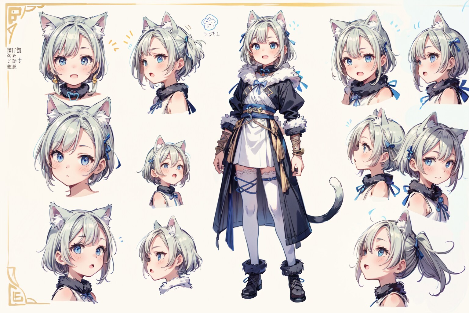 猫耳娘表情設定資料集