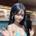 ホットドッグ屋の看板娘 6枚目