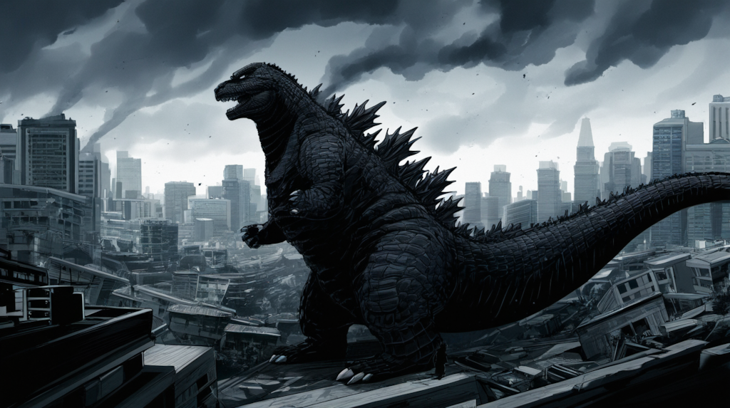 モノクロ・ゴジラ